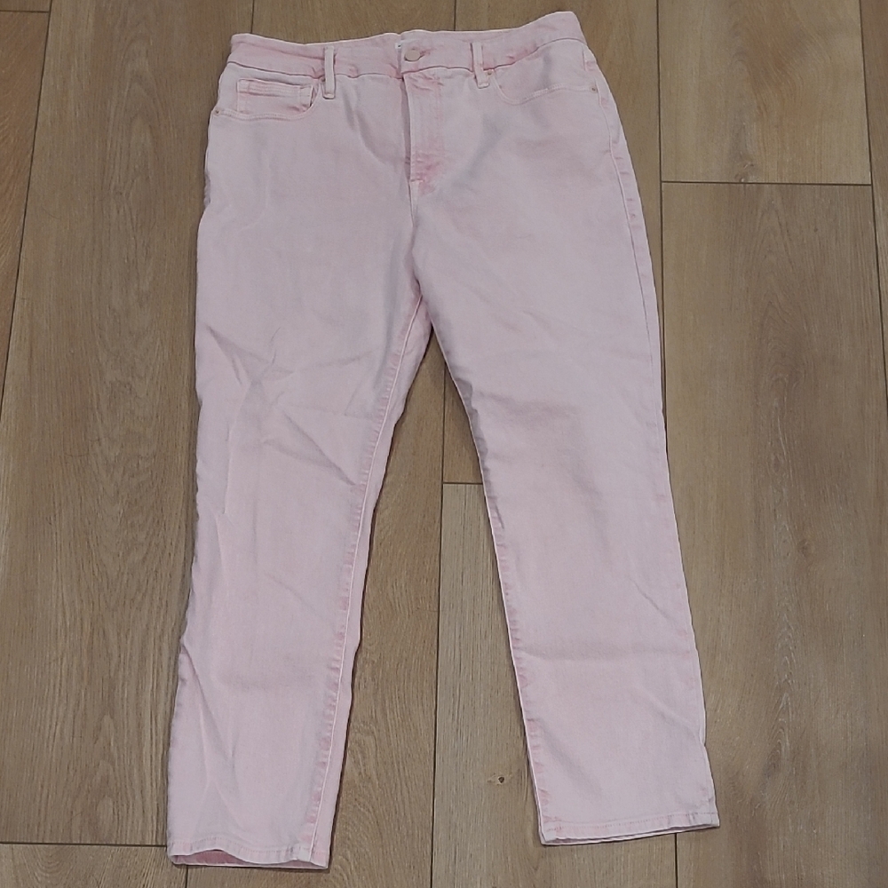 Good American Pink Denim